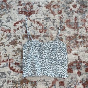 Abercrombie & Fitch Smocked Tank Top